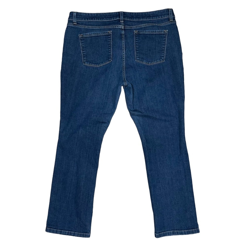 L.L. Bean Jeans Women’s Size 18 Regular Blue Modern Fit 39x29 - Picture 6 of 8